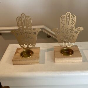 Hamsa Tea light holder